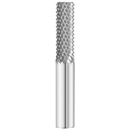 2-Flute - 28° Helix - 5600 MATRX Burr Routers, RH Spiral, Style B - Burr Type End Cut, 3/8